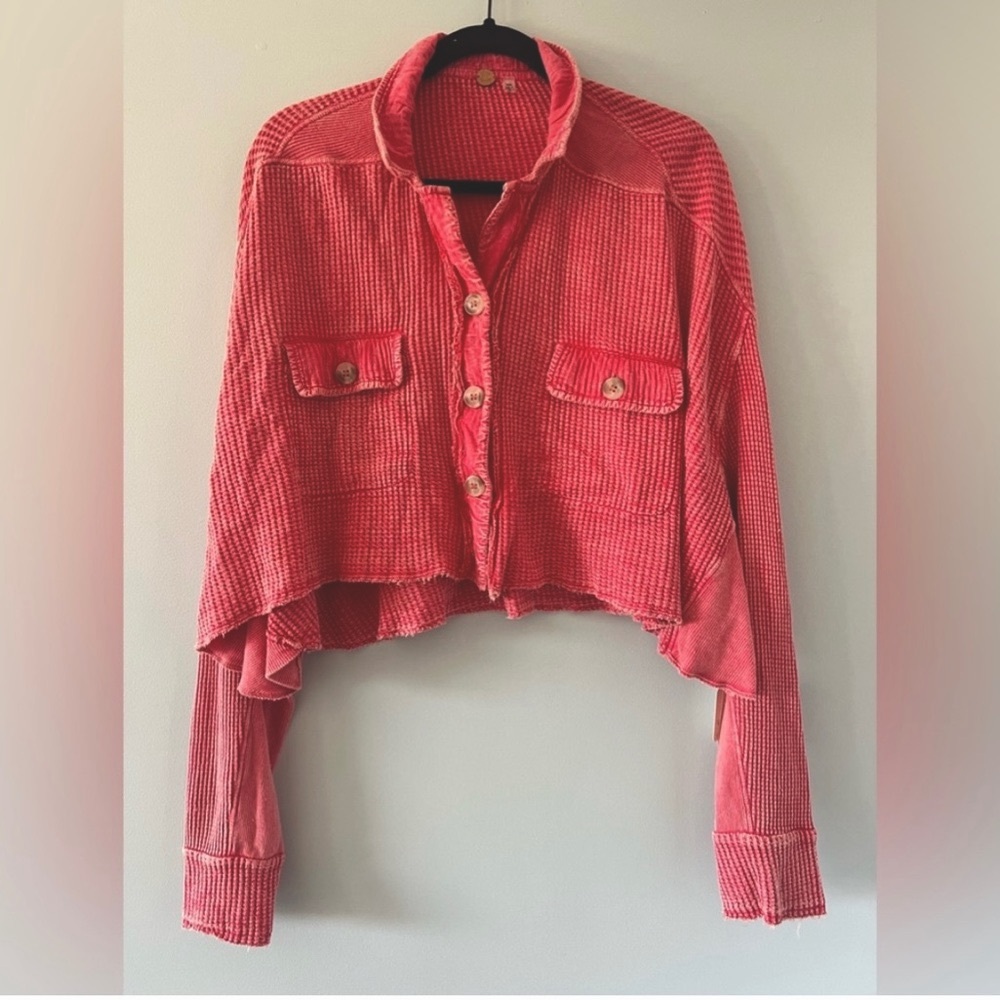 Free People FP One Scout Jacket Cropped // NWOT - Picture 4 of 11